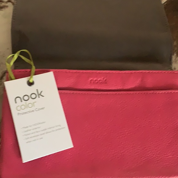 Nook leather protection cover pocket - Picture 5 of 6
